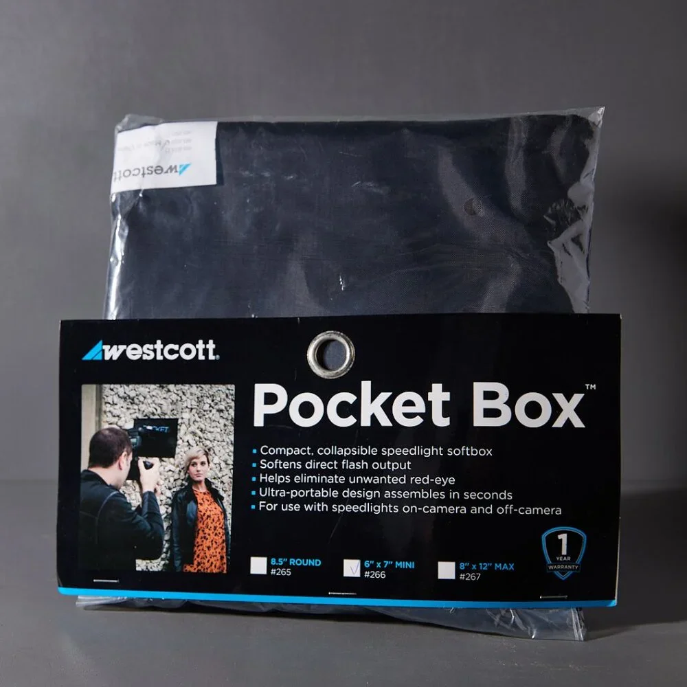 Westcott Pocket Box 6x7 Rectangle | Photography Speedlight Diffusion